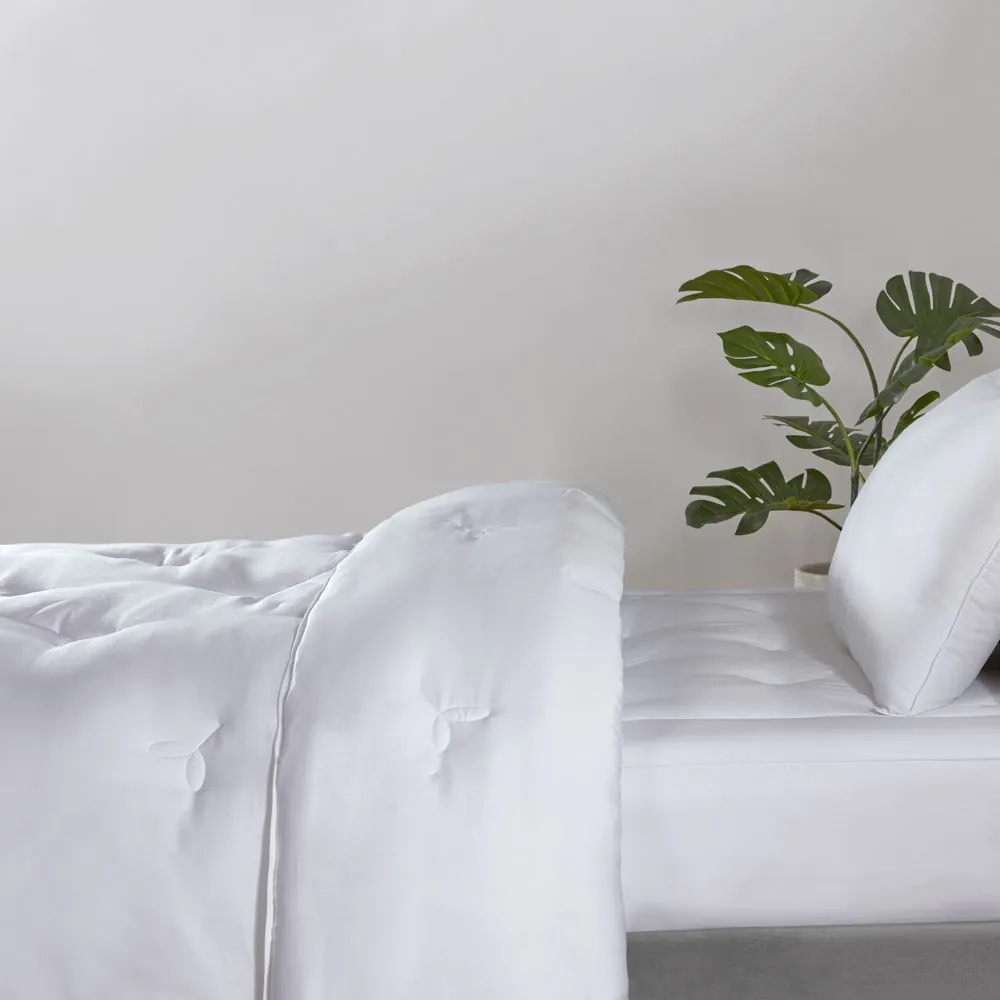 10.5 Tog Hotel Collection Lyocell King Duvet, White - Image 2