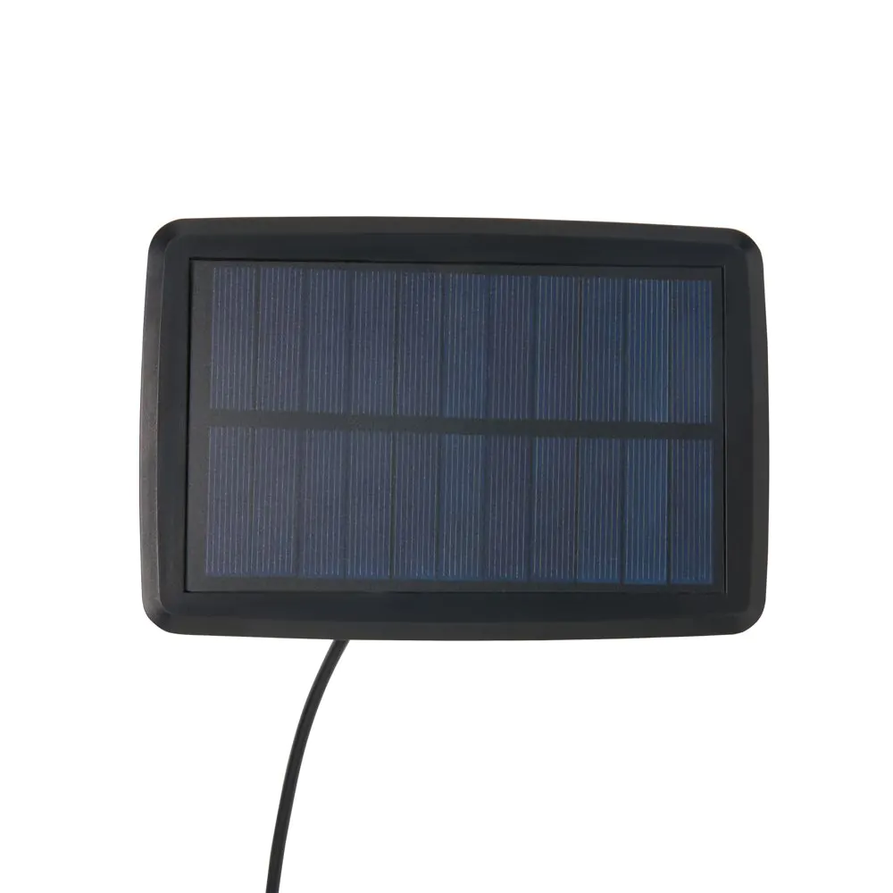 10 Pack Of Burke Outdoor Solar Festoon Lights, Black - Image 7