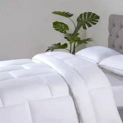12 Tog Bamboo Double Duvet, White