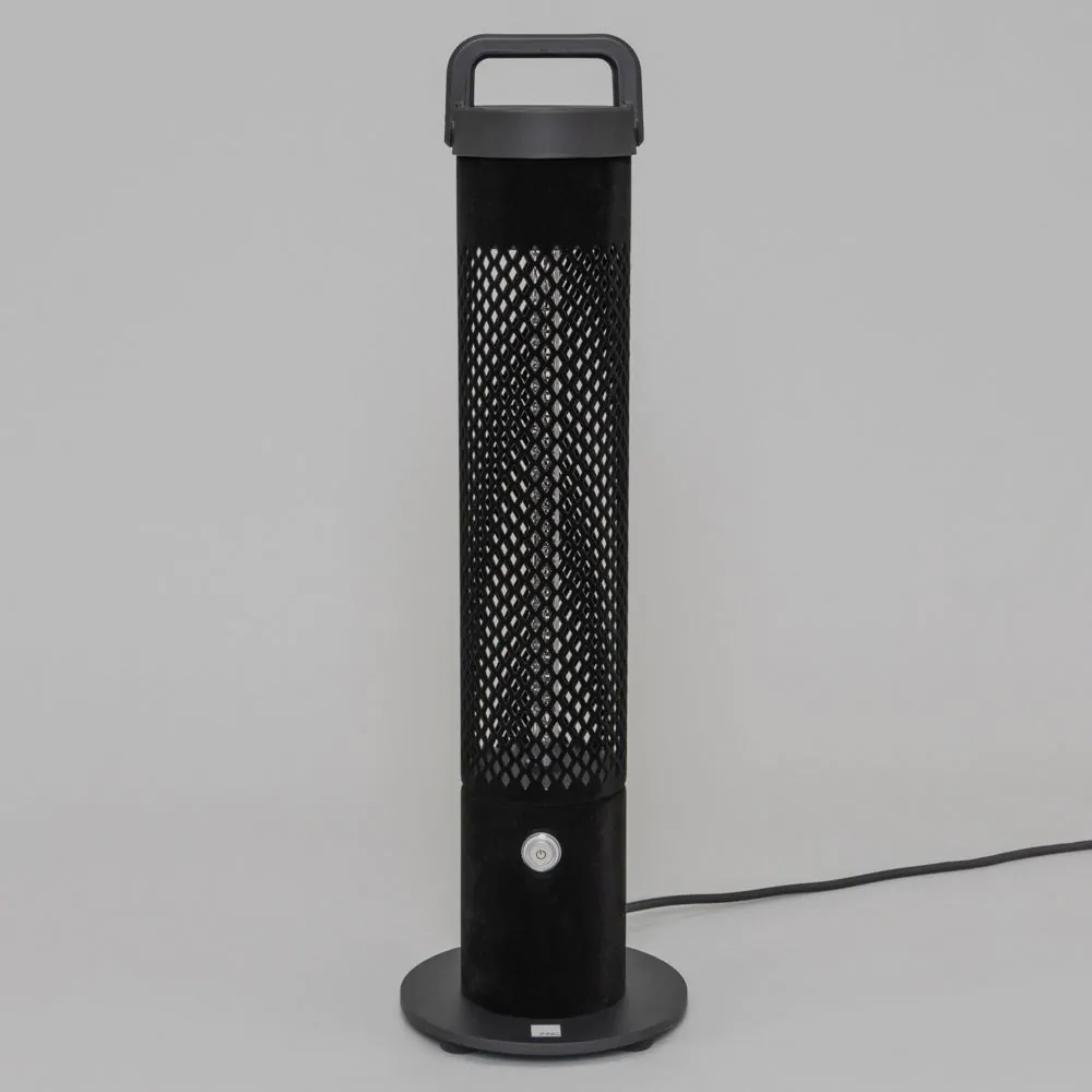1200 Watt Free Standing Outdoor Radiant Heater, Black - Image 4