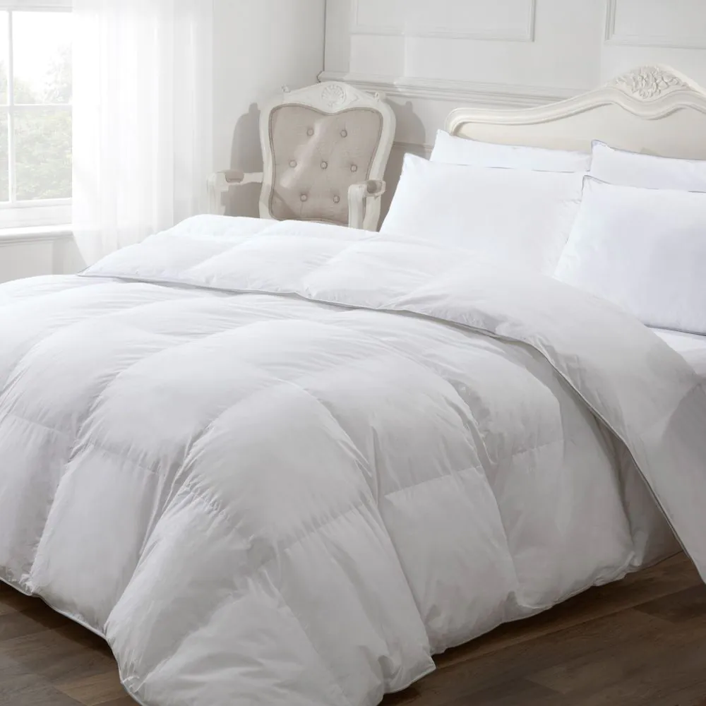 4.5 Tog Like Down Double Duvet, White