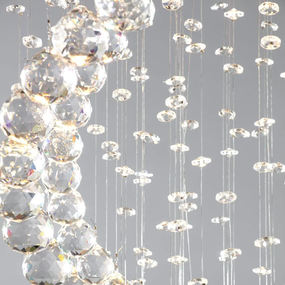 Abyss Flush Ceiling Light, Chrome - Image 5