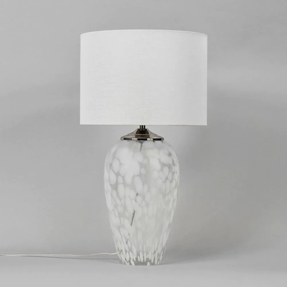 Agnes Flakestone Table Lamp, Nickel - Image 4