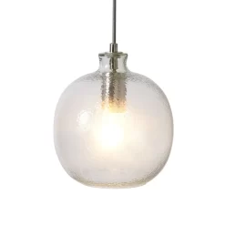 Alfie Bobble Glass Ceiling Pendant Light, Clear