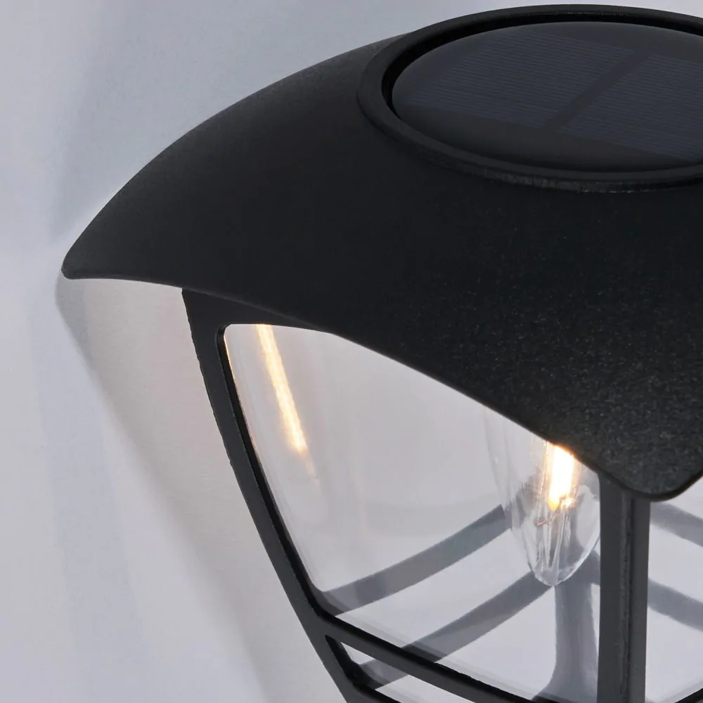 Alzir Outdoor LED Solar Spike Light, Black - Image 5