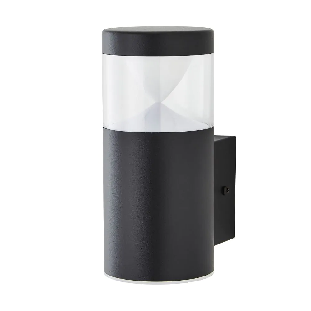 Asher Outdoor Wall Light, Black