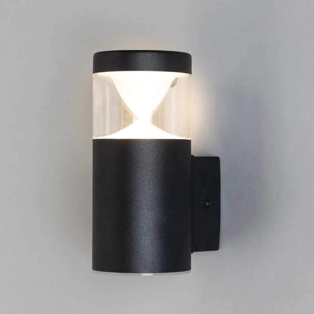 Asher Outdoor Wall Light, Black - Image 3