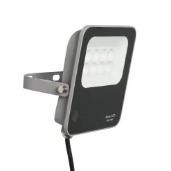 Aster LED 30 Watt Outdoor Solar Flood Light, Grey