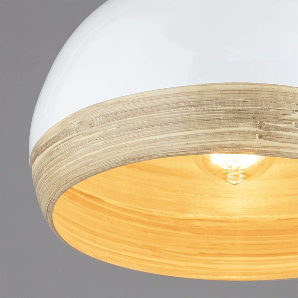 Bamboo Dome Easyfit Shade, White - Image 7