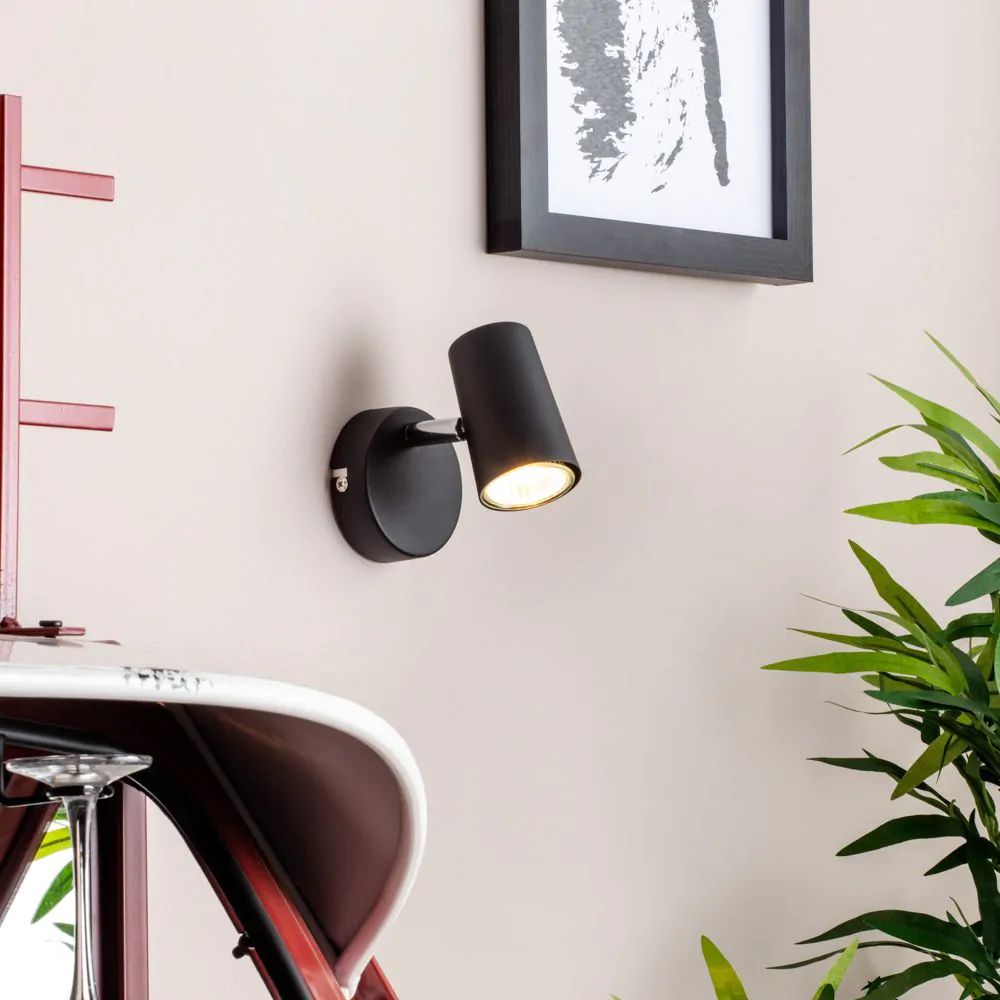 Barley Spotlight, Matte Black - Image 2