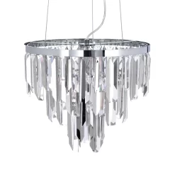Beekham Ceiling Pendant Light, Chrome