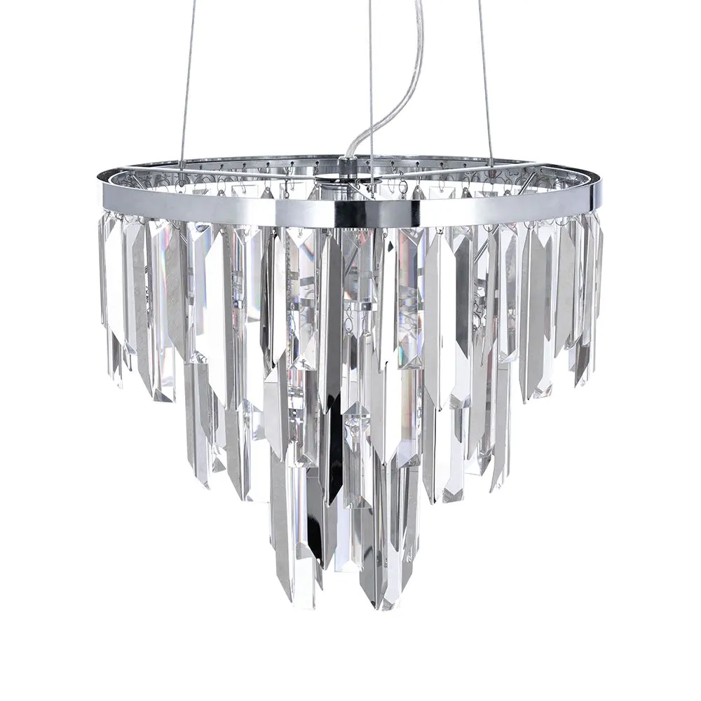 Beekham Ceiling Pendant Light, Chrome