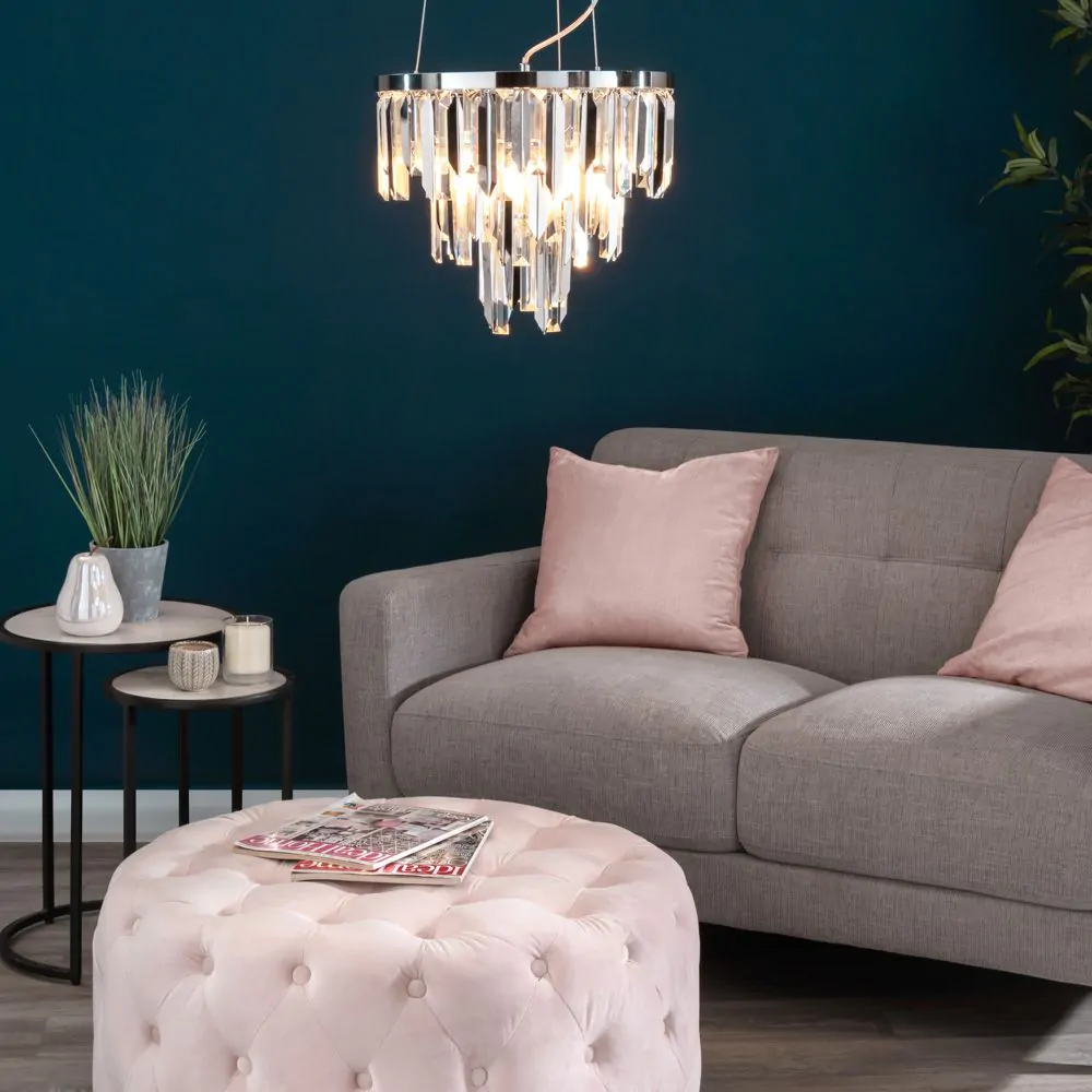 Beekham Ceiling Pendant Light, Chrome - Image 2