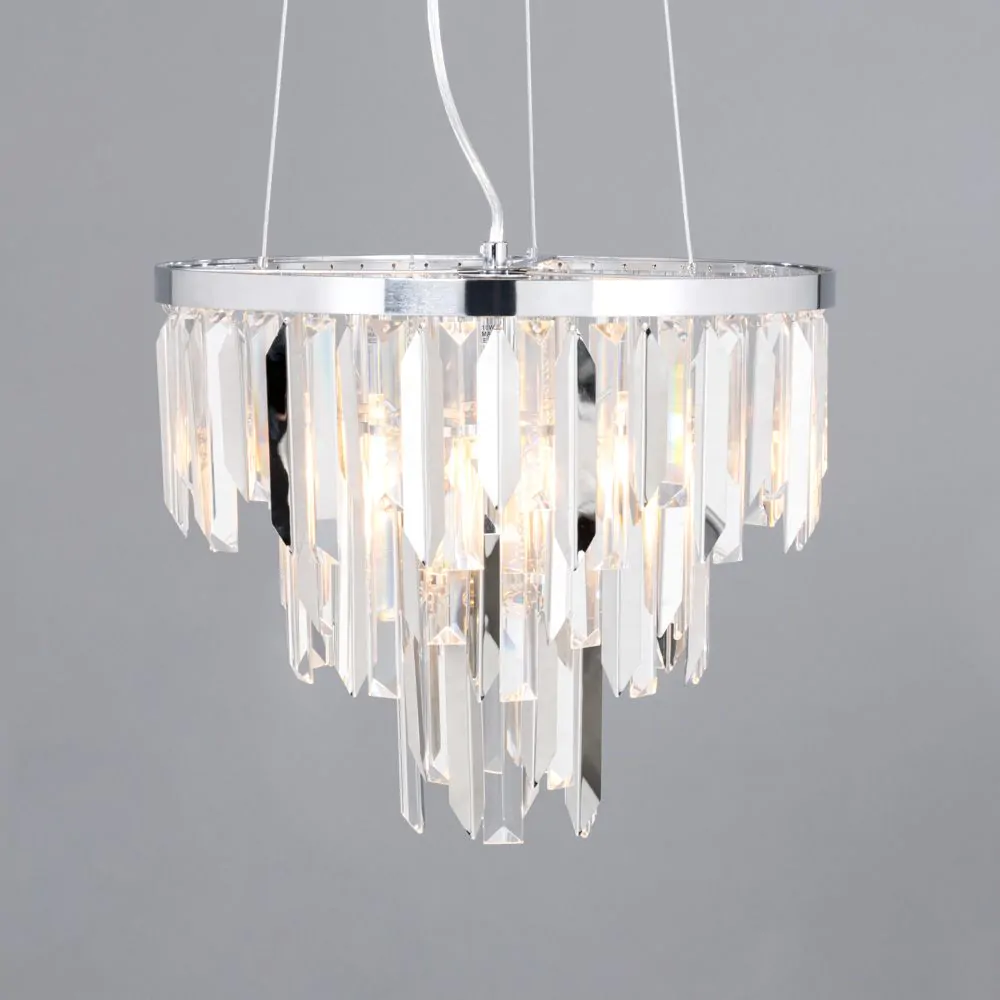 Beekham Ceiling Pendant Light, Chrome - Image 3