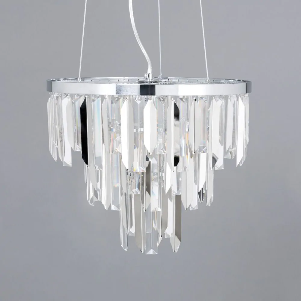 Beekham Ceiling Pendant Light, Chrome - Image 4