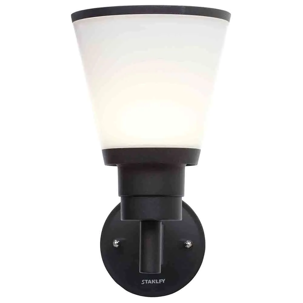 Stanley Begna Outdoor LED Wall Light, Black - Image 4