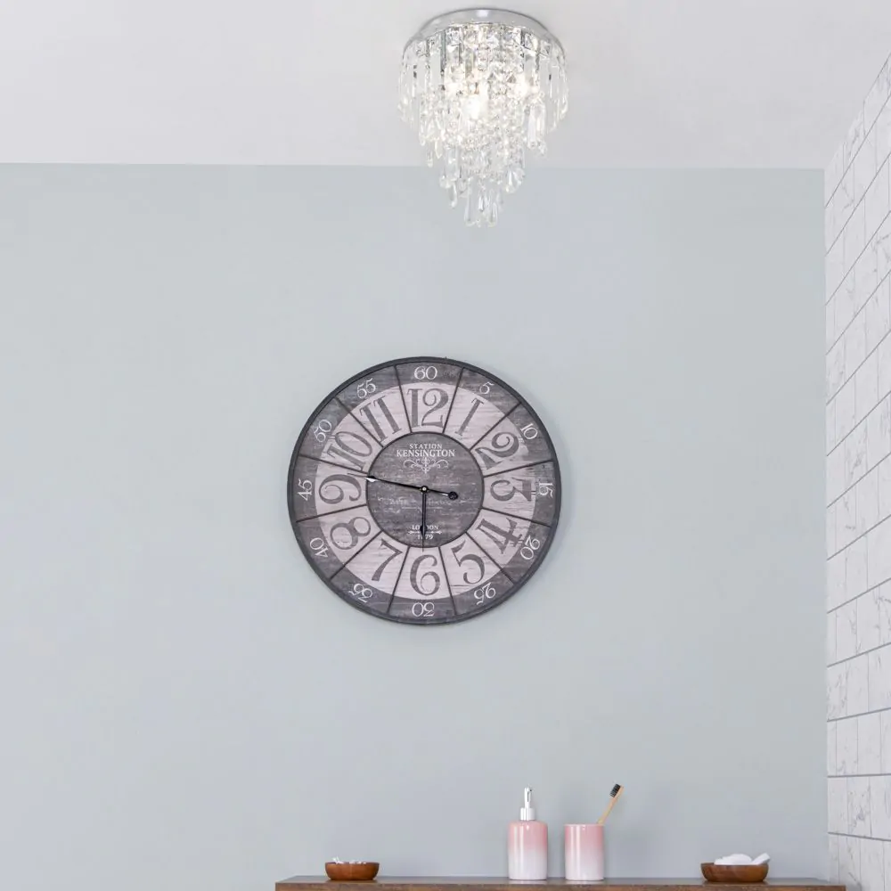 Bresna 3 Light Medium Flush, Chrome - Image 2