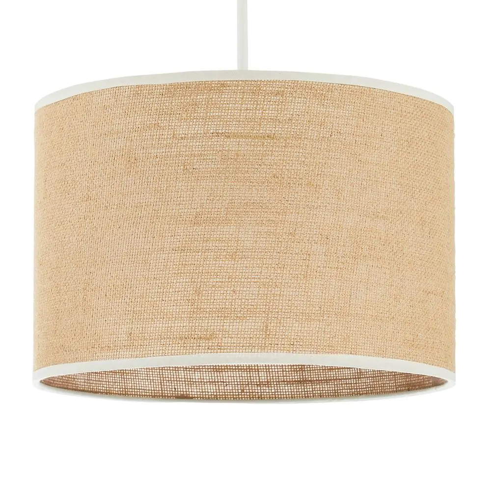 Burlap Easyfit Shade, Natural And Ivory - Image 3