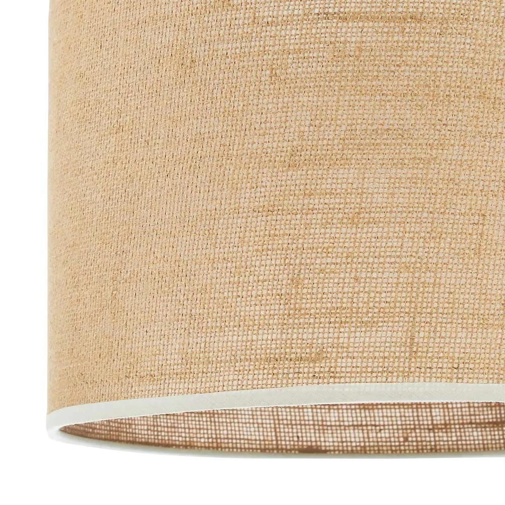 Burlap Easyfit Shade, Natural And Ivory - Image 4