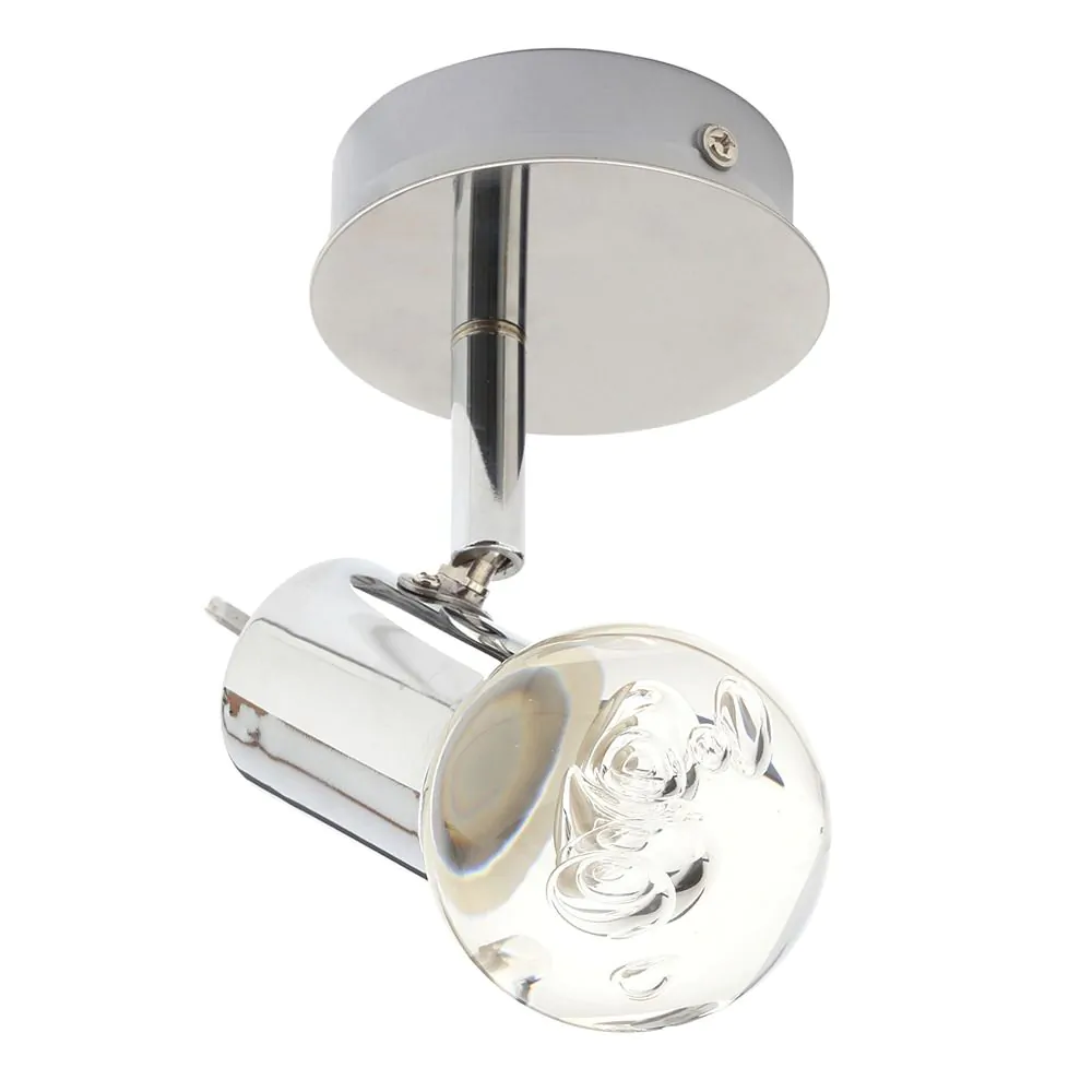 Martha LED Bathroom Spotlight, Chrome