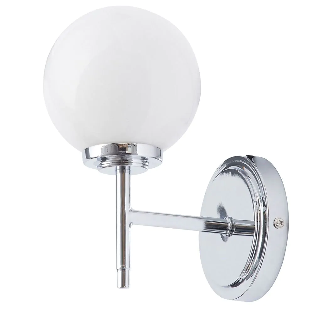 Douro Bathroom Wall Light, Chrome
