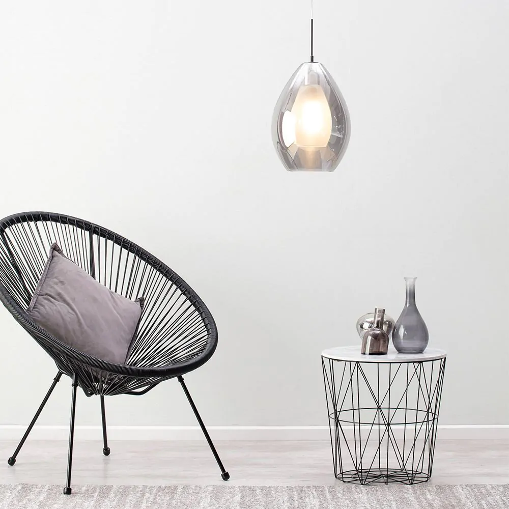 Carmella Ceiling Pendant, Smoke - Image 2