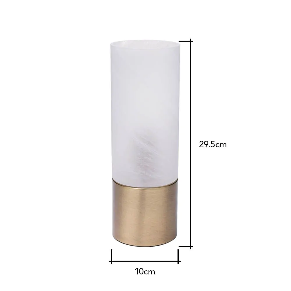 Tilly Touch Sensitive Table Lamp, Antique Brass - Image 6