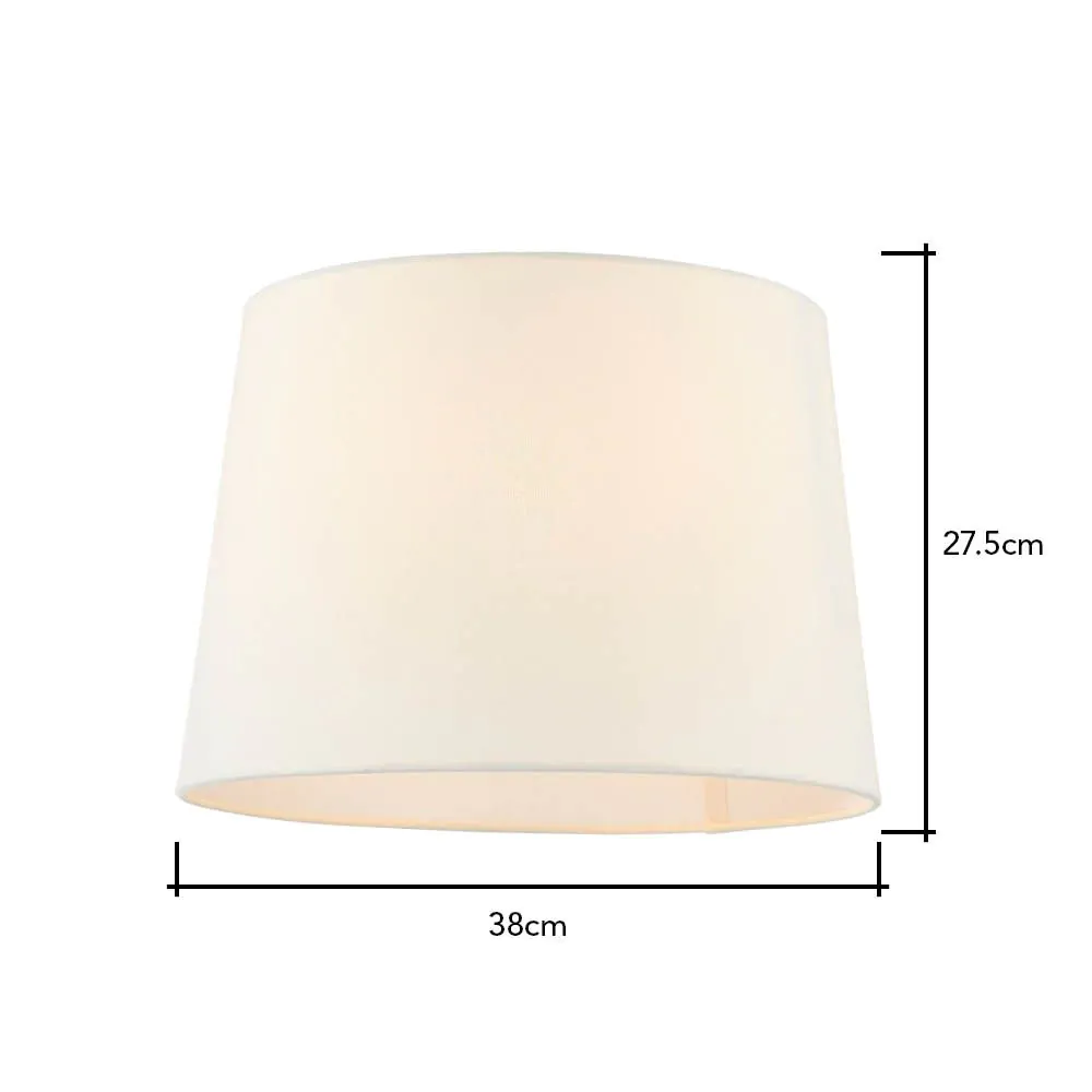 Mira 38cm Linen Easyfit Shade, Natural - Image 8
