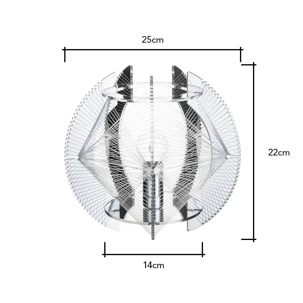 Weston Table Lamp, Silver - Image 7