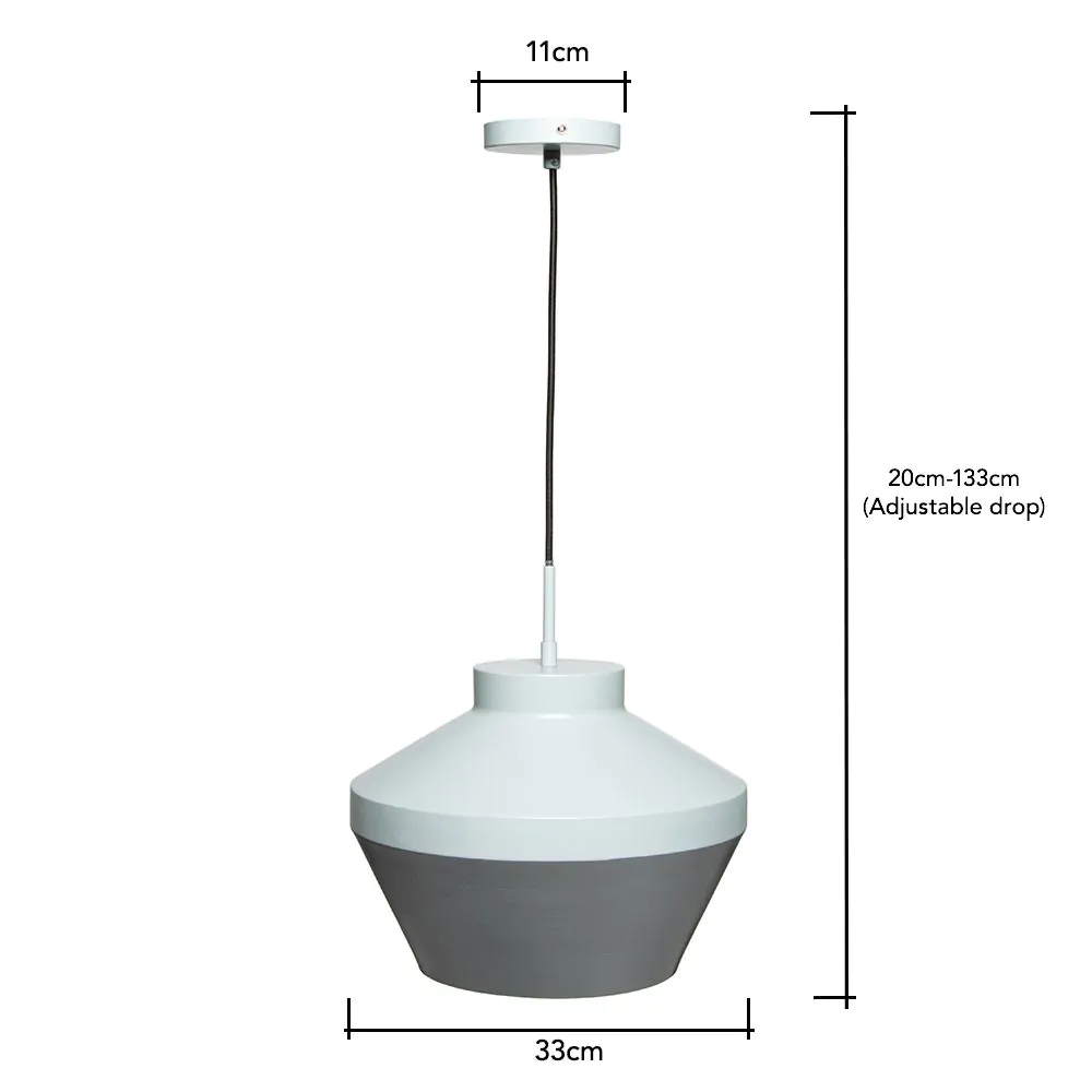 Lexi Ceiling Pendant, Mint & Pewter - Image 6