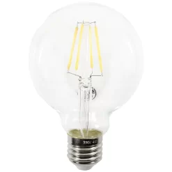 4W LED ES E27 Vintage Filament Globe Bulb, Clear