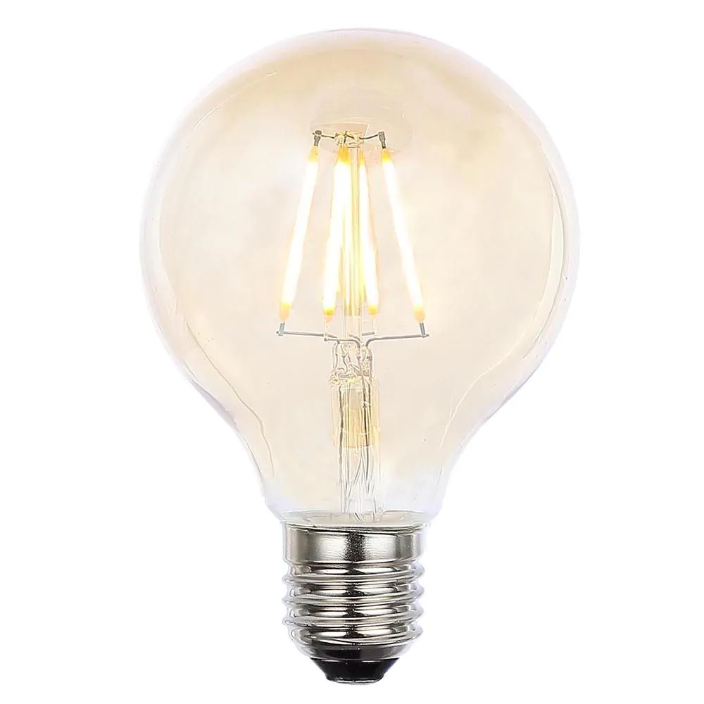 4W LED ES E27 Vintage Filament Globe Bulb, Tinted - Image 3