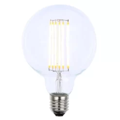 6W LED ES E27 Vintage Filament Large Globe Bulb, Clear