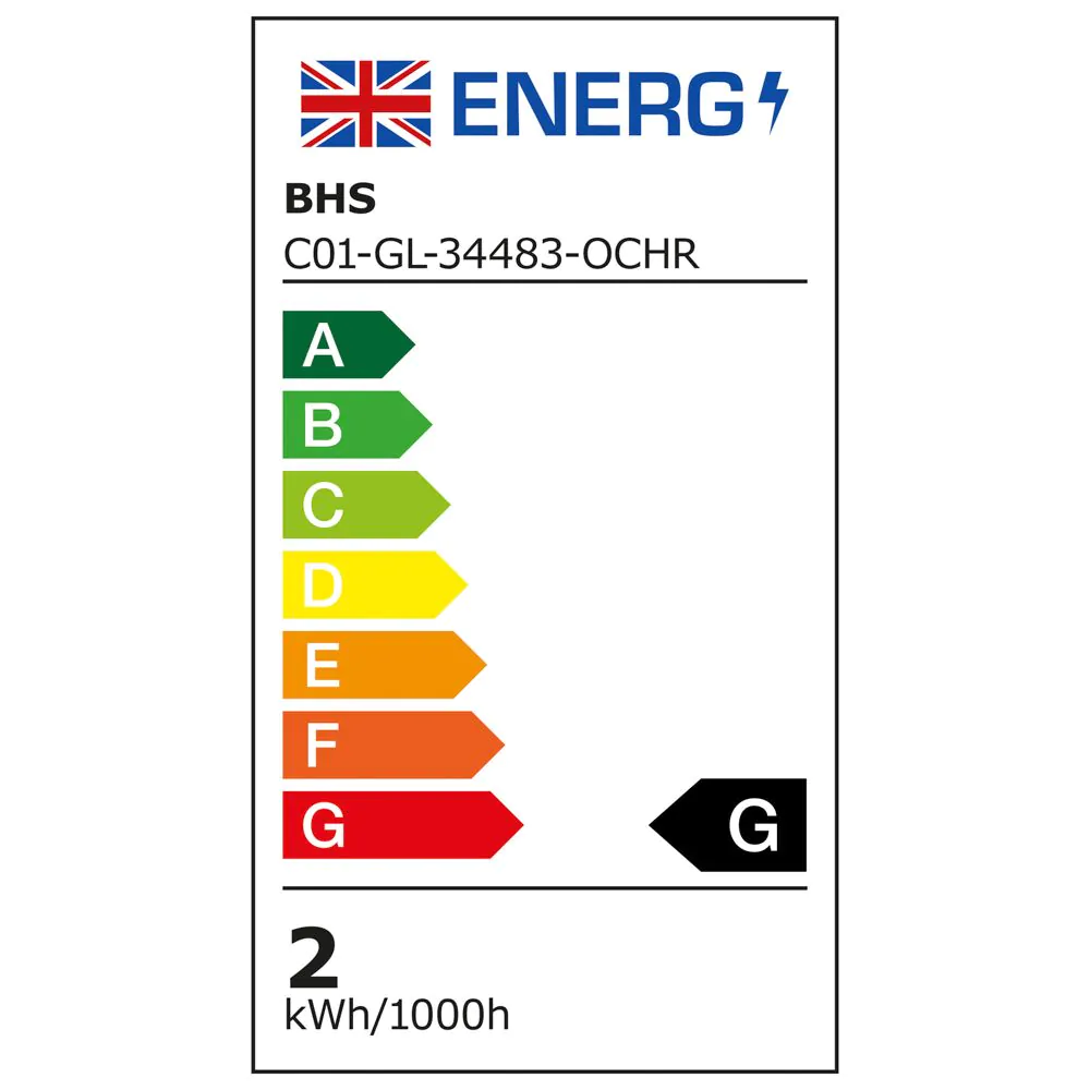 Glow Clouds Table Lamp, Ochre - Image 7
