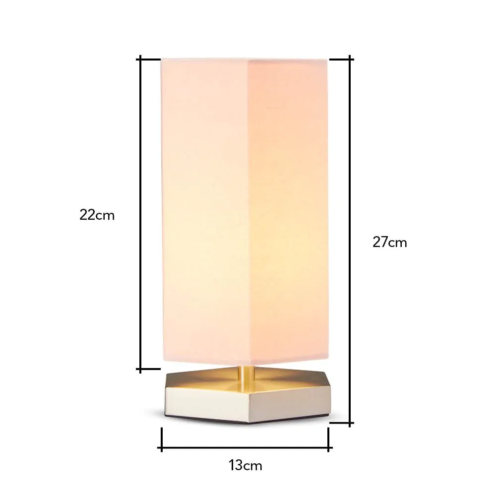 Glow Hexagon Table Lamp, Pink - Image 7