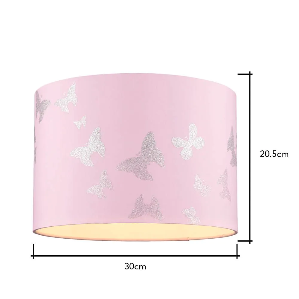 Glow Butterfly Easy Fit Light Shade, Pink - Image 6