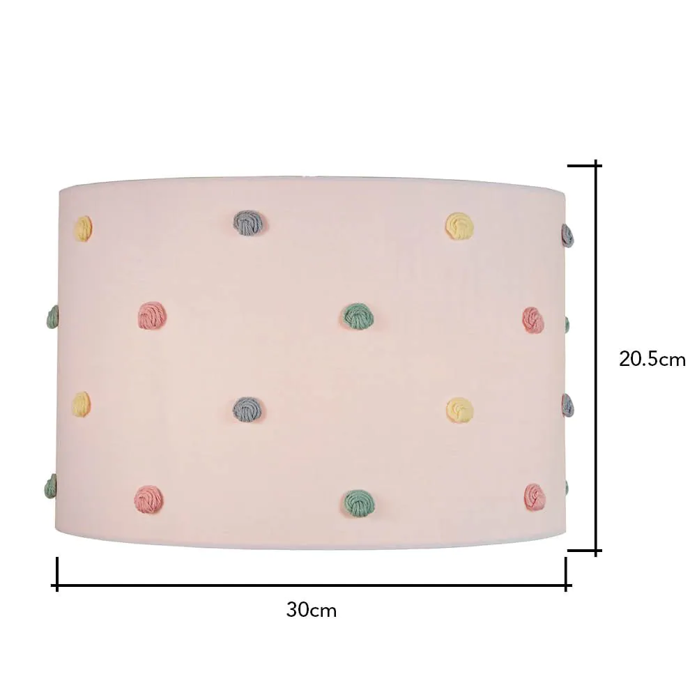 Glow Pom Pom Easy Fit Light Shade, White - Image 6