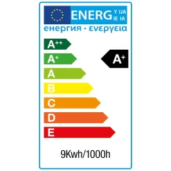 9W LED ES E27 GLS Smart Lamp Light Bulb, Cool White