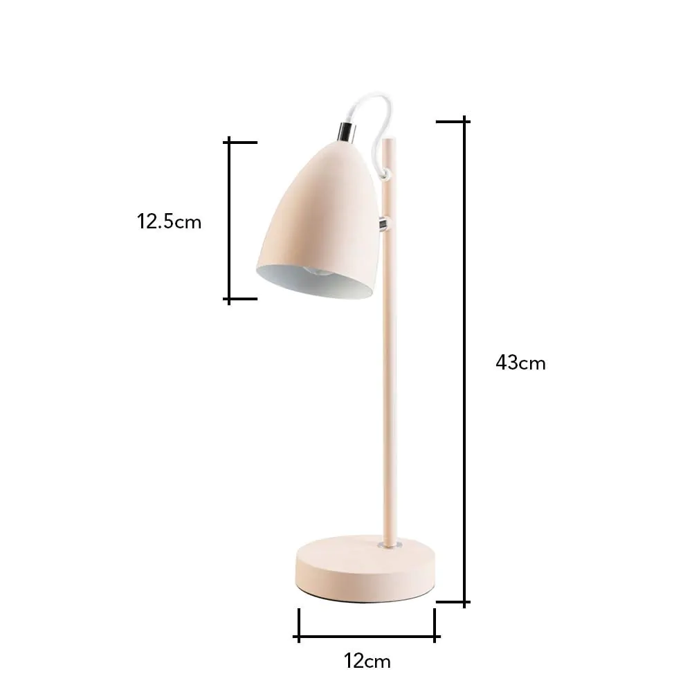Sian Task Lamp, Pink - Image 6