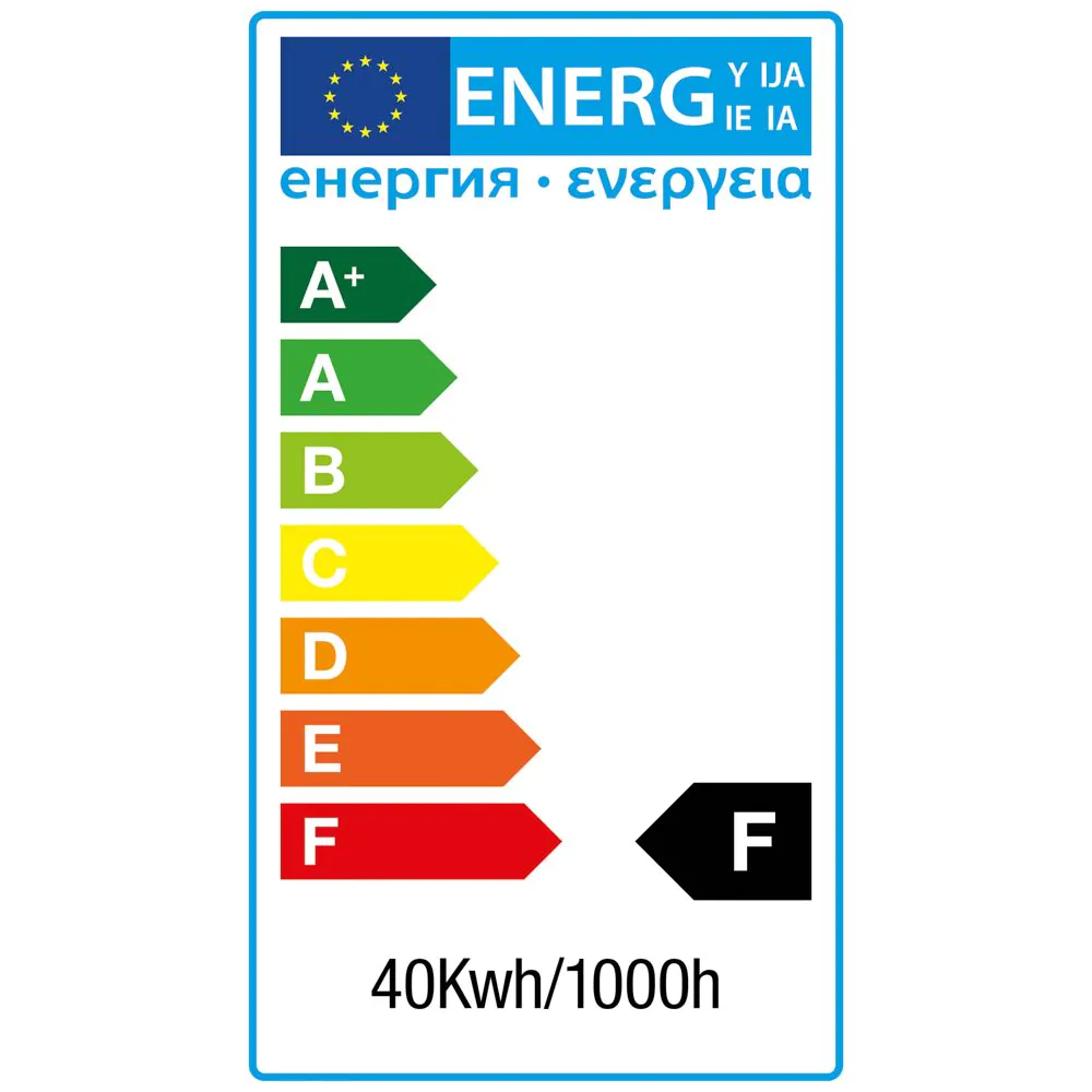 40W BC B22 Vintage Filament Globe Bulb, Gold Tinted - Image 3