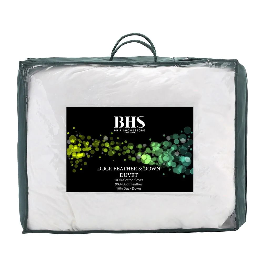 4.5 Tog The All Natural Duck Feather & Down Duvet, Double - Image 2