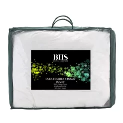 Natural Duck Feather & Down All Seasons Duvet, Single