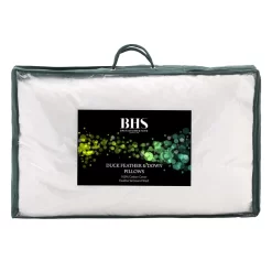 All Natural Duck Feather & Down Pillows, Pair