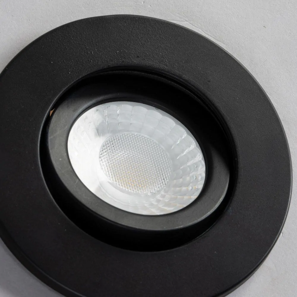 Cal Fire Rated LED IP65 Downlight, Satin Black - Image 5