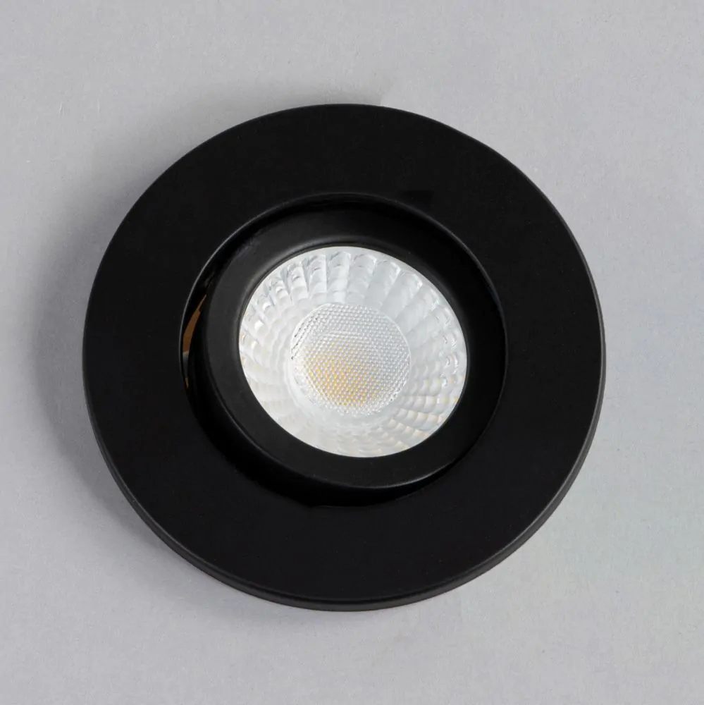Cal Fire Rated LED IP65 Downlight, Satin Black - Image 4