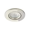 Cal Fire Rated LED IP65 Downlight, Satin Nickel