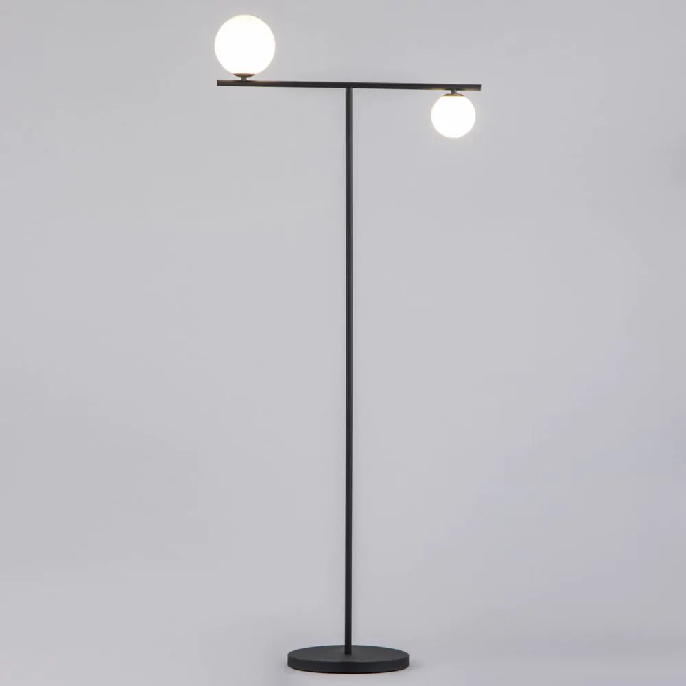 Calder Balance Floor Lamp, Satin Black - Image 3