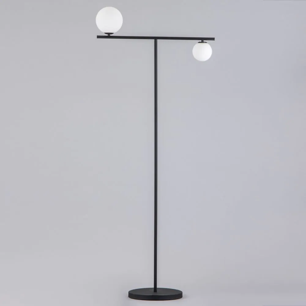 Calder Balance Floor Lamp, Satin Black - Image 4