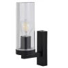 Carlton Up Or Down Outdoor Wall Light, Black