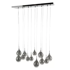 Carmella Diner Ceiling Pendant Bar, Smoke